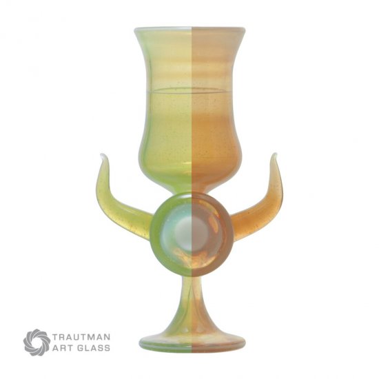 Trautman Boro Glasstab TAG-033-070 Sunset Slyme 1Q (CFL reactiv) - zum Schließen ins Bild klicken