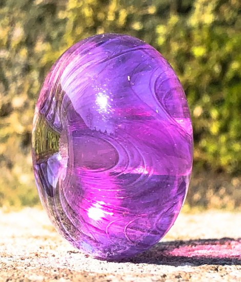 19 Gramm Oracle Violet Opal (4-6 mm) - zum Schließen ins Bild klicken