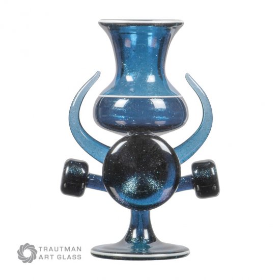 Trautman Boro Glasstab TAG-033-032 Heavy Blue Stardust Q1 0,27€/g - zum Schließen ins Bild klicken